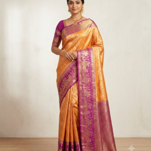 Meena  Kari polki border work sarees