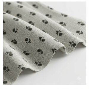 Linen Digital Print Fabric | 110 Rs Meter 44" Width, Unstitched