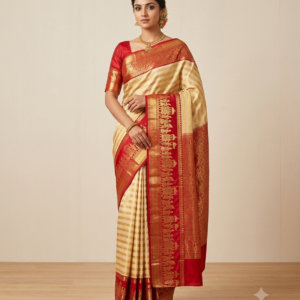 Meena  Kari polki border work sarees