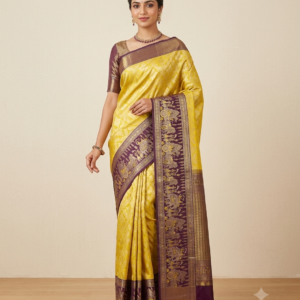 Meena  Kari polki border work sarees