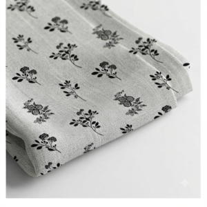 Linen Digital Print Fabric | 110 Rs Meter 44" Width, Unstitched