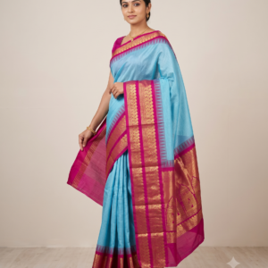 Gadwal cotton saree With Blouse
