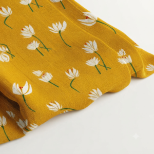 Linen Digital Print Fabric | 110 Rs Meter 44" Width, Unstitched