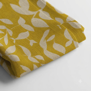 Linen Digital Print Fabric | 110 Rs Meter 44" Width, Unstitched