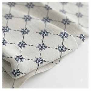 Linen Digital Print Fabric | 110 Rs Meter 44" Width, Unstitched