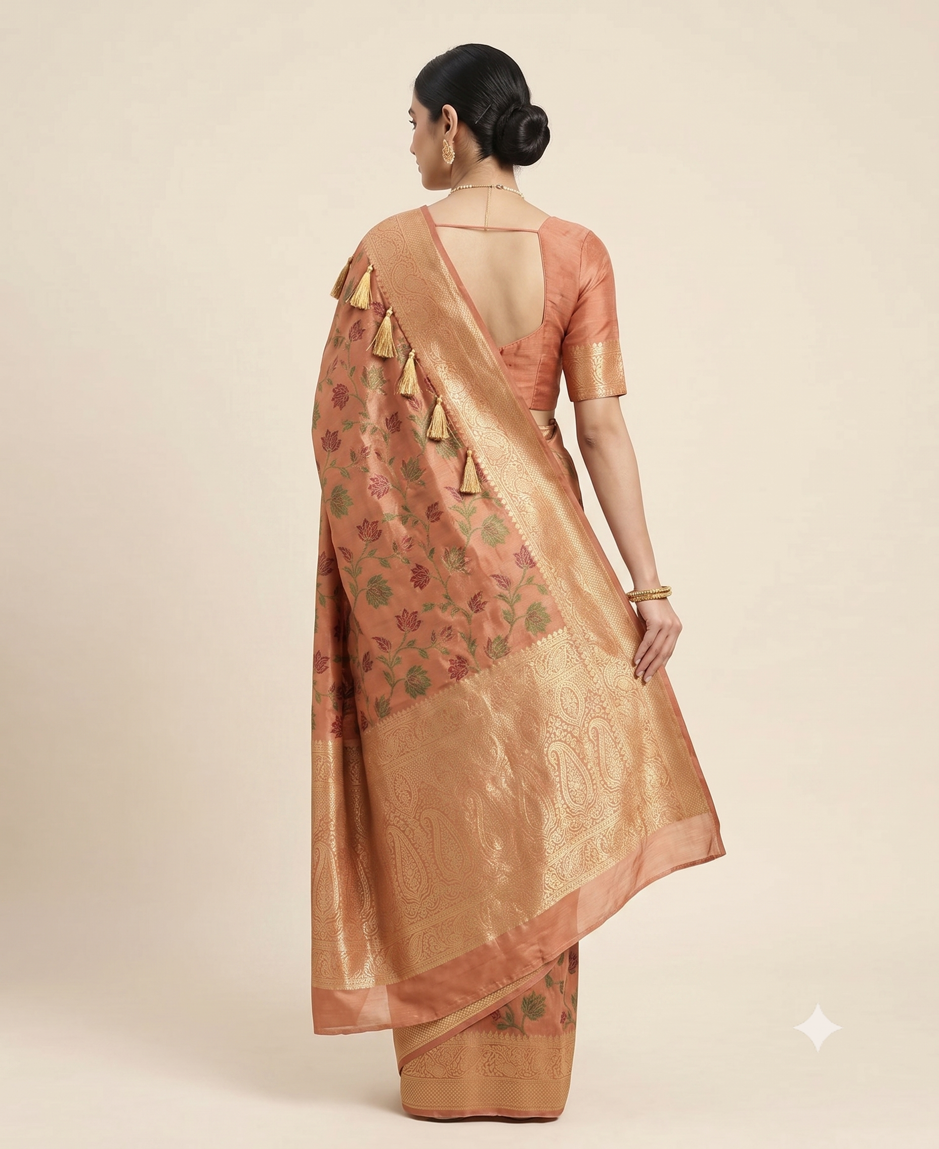 Banarasi Tishu Saree - Image 2