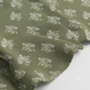 Linen Digital Print Fabric | 110 Rs Meter 44" Width, Unstitched