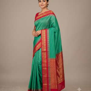 Gadwal cotton saree With Blouse