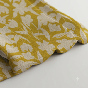 Linen Digital Print Fabric | 110 Rs Meter 44" Width, Unstitched