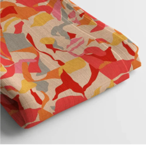Poly Cotton Digital Print Fabric