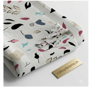 Crepe digital print fabric 110 Rs Meter