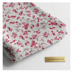 Crepe digital print fabric 110 Rs Meter