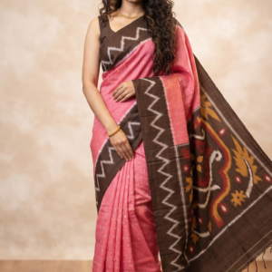 Pochampally Ikat Sico saree