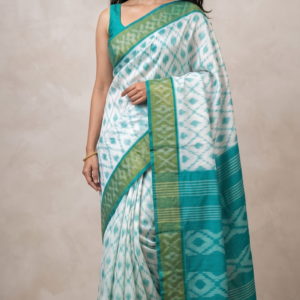 Pochampally Ikat Sico saree