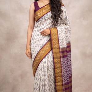 Pochampally Ikat Sico saree