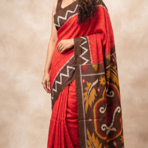 Pochampally Ikat Sico saree