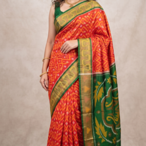 Pochampally Ikat Sico saree