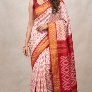 Pochampally Ikat Sico saree