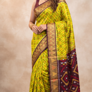 Pochampally Ikat Sico saree
